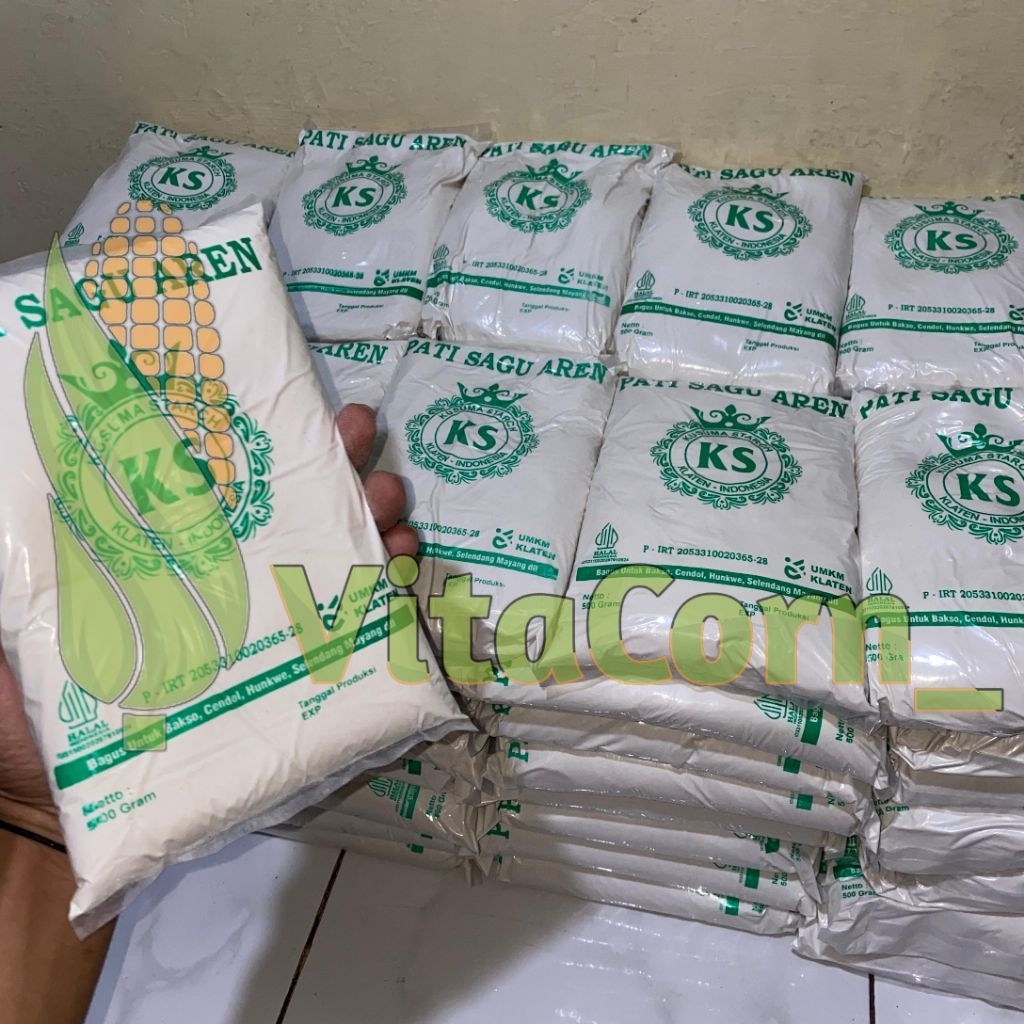 Jual TEPUNG SAGU Aren 1 KG Merk Kusuma | Shopee Indonesia