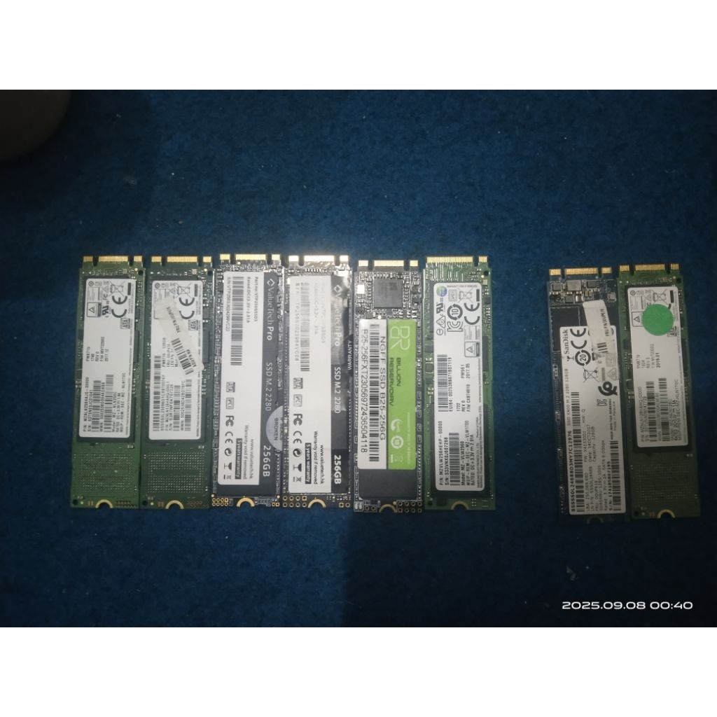 Jual Ssd m2 sata dan m2 nvme cabutan original 128gb 256gb sentinel aman ...