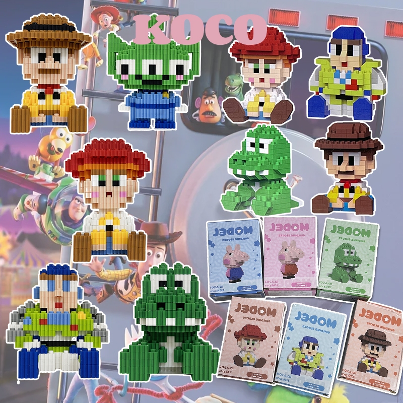 Jual KOCO Toy Story Building Blok Nano Mini Blocks Buzz Lightyear DIY ...
