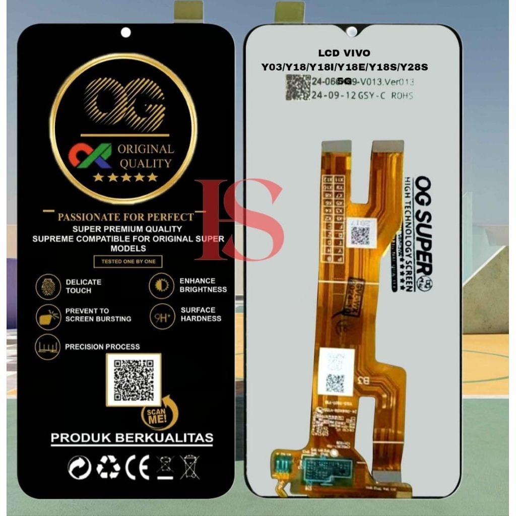 Direkt verkauf für vivo Y19s V2419 OEM-LCD-Bildschirm mit Digitizer-Vollmontage