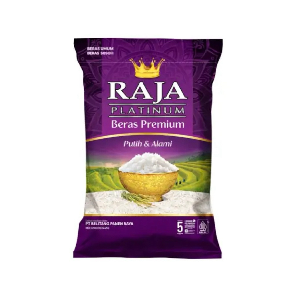 Jual Beras Super Raja Platinum 5kg | Shopee Indonesia