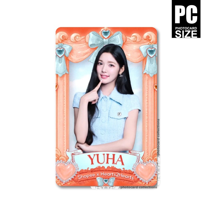 Jual Photocard Hearts2hearts x Shopee Special Edition H2H 2025