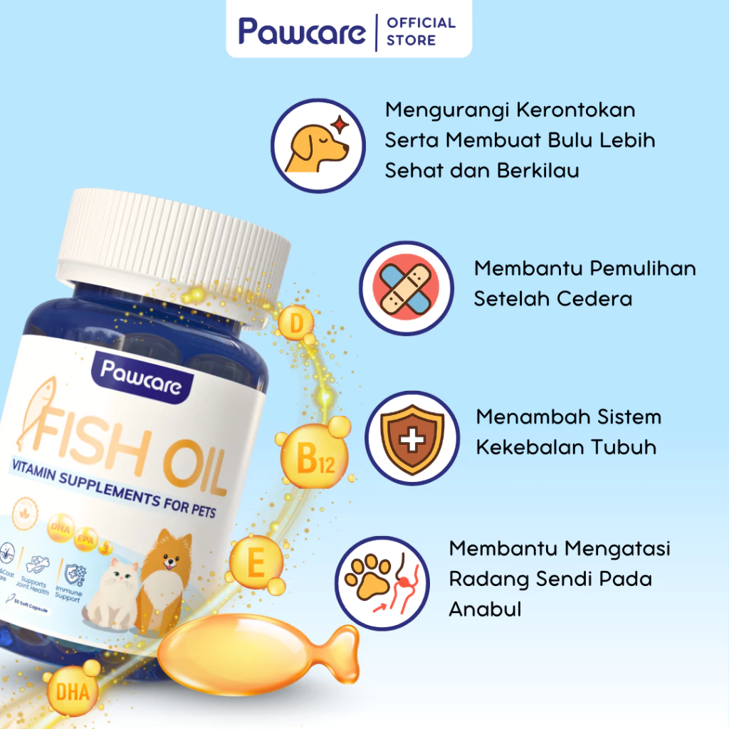 Cassiel Pet Vitamin Nutrisi Ge