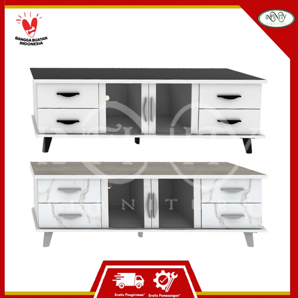 Jual Meja Rak TV Cabinet KOJI TV RACK | Shopee Indonesia