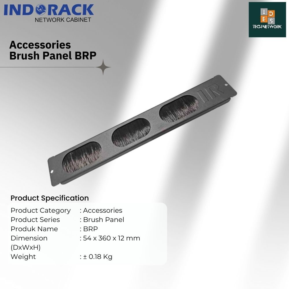Jual Indorack BRP Brush Panel Aksesoris Rack Server | Shopee Indonesia