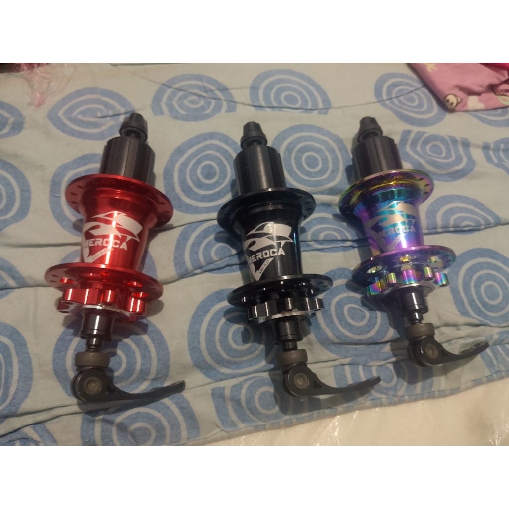 Jual MEROCA KM-5.0 Aluminum Alloy hub belakang | Shopee Indonesia