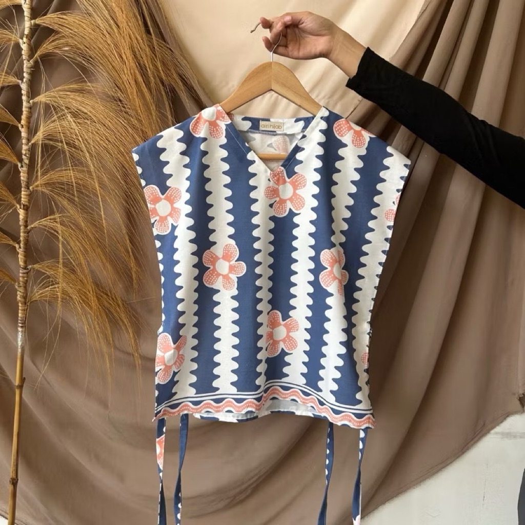 Jual SEJOLI ART ~ VEST BATIK PATTERN PREMIUM ROMPI BATIK KATUN MODERN ...