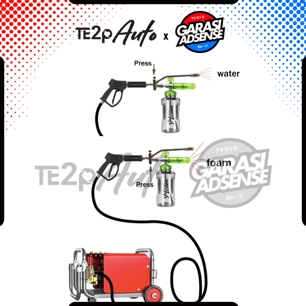 Jual Te2p Auto X GarasiAdsense Paket Gun Foamlance 3.0 Special Edition ...
