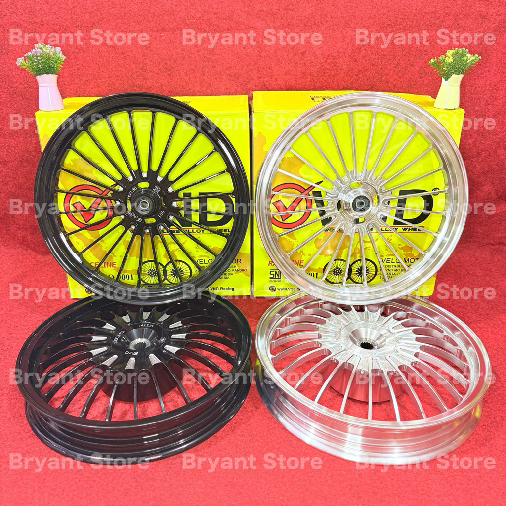 Jual VELG VND RACING ORIGINAL RACELINE 185x14 & 215x14 BEAT SCOOPY ...