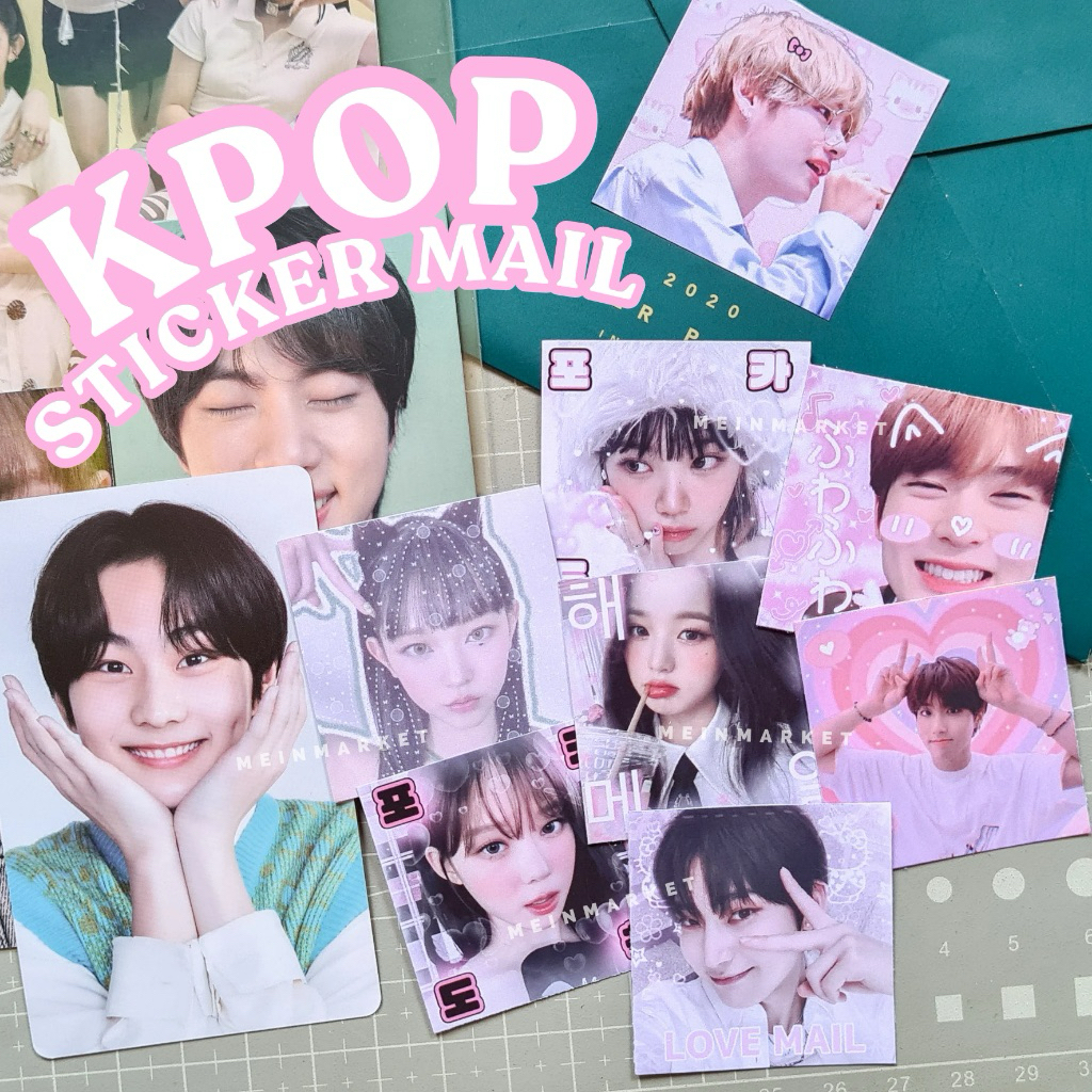 Jual Stiker Kpop Deco Sticker Mail Freebies Mails Dekorasi Jurnal ...