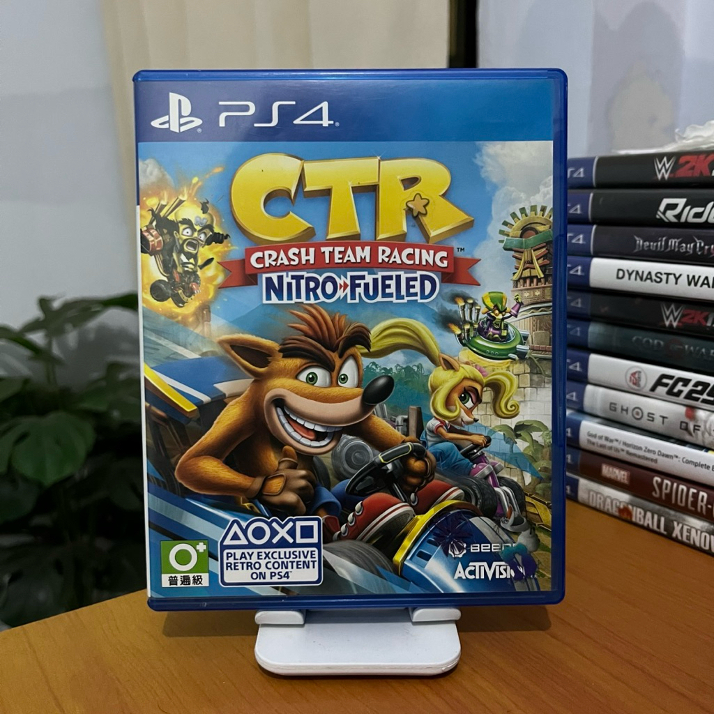 Jual CTR ps4 disc crash team racing playstation4 kaset ps bd | Shopee ...