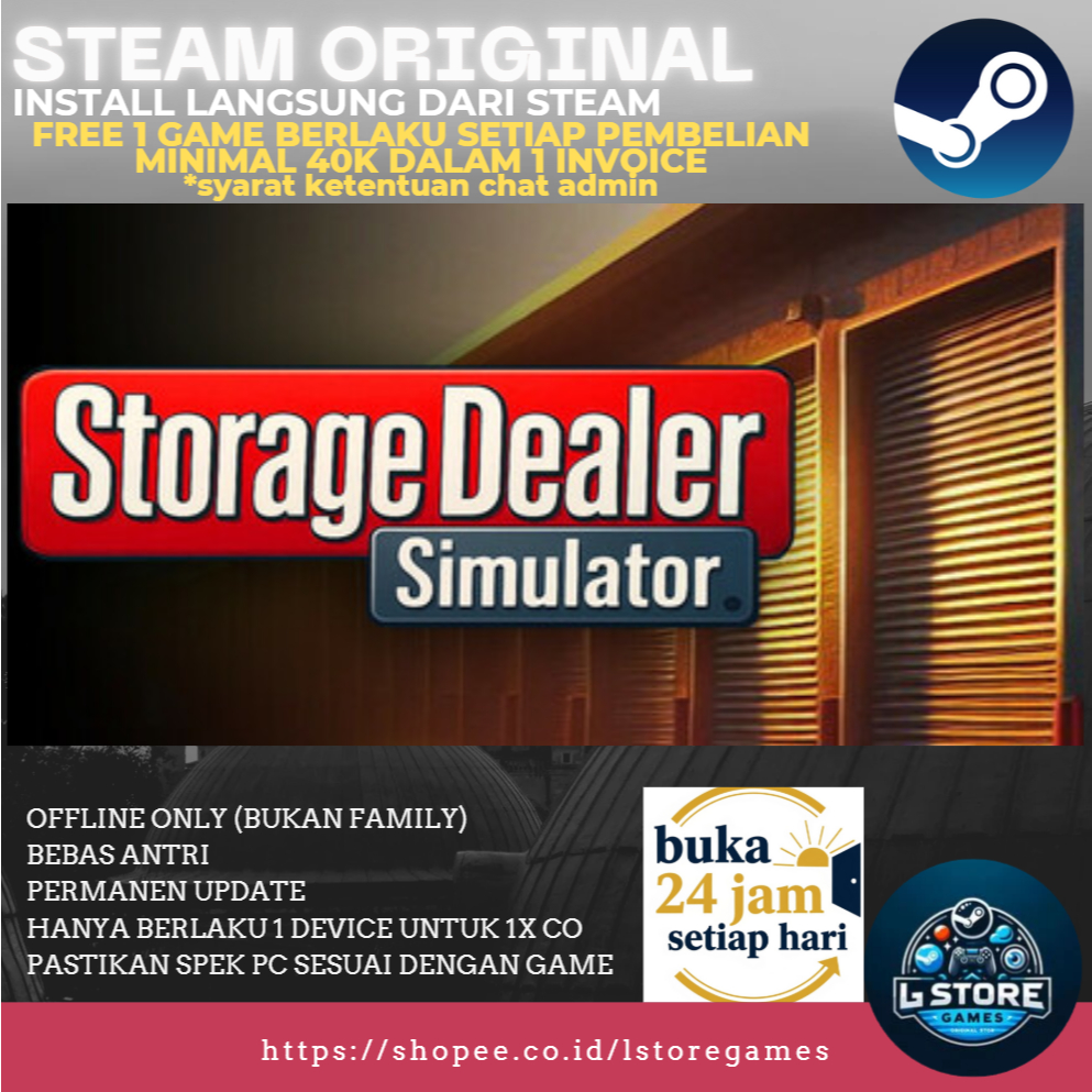 Jual Dealer Simulator Offline Game PC Original | Shopee Indonesia