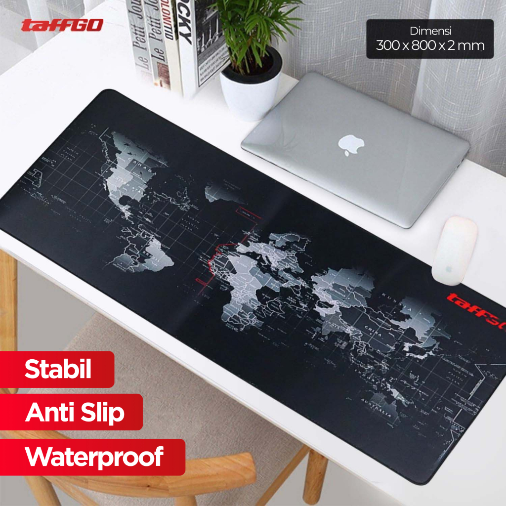 Jual Mouse Pad Meja Ukuran Besar Extra Large - World Map Edition ...
