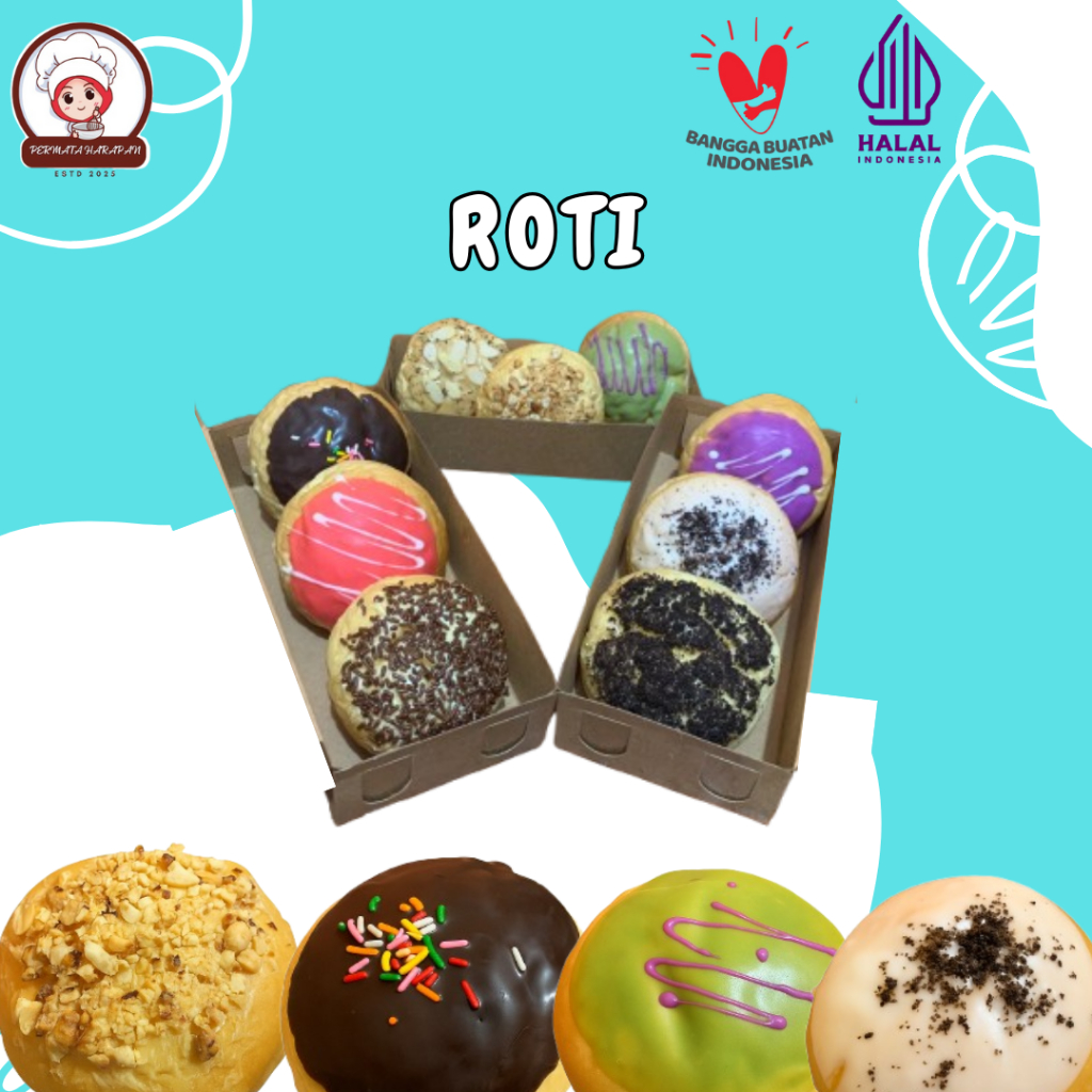 Jual Roti Sosis Dan Roti Manis Aneka Toping Rasa Kacang Almond Keju ...