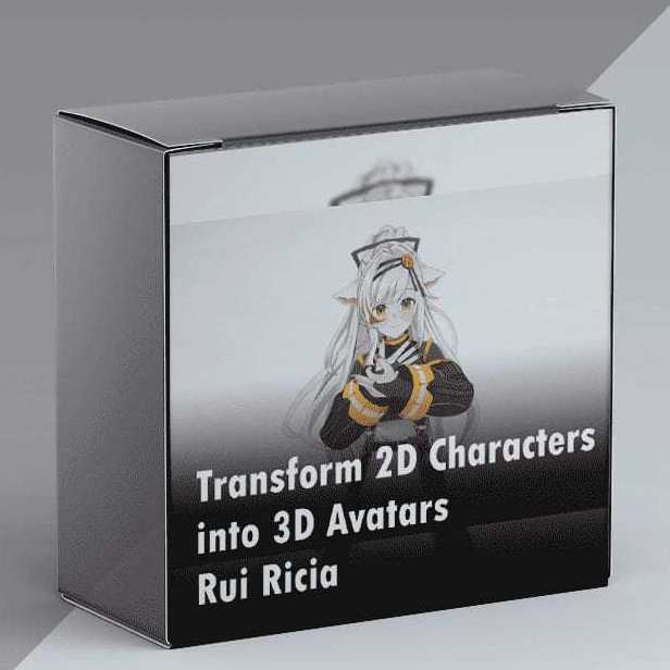 Jual Kursus 3D Karakter - Transform 2D Characters into 3D Avatars - Rui ...