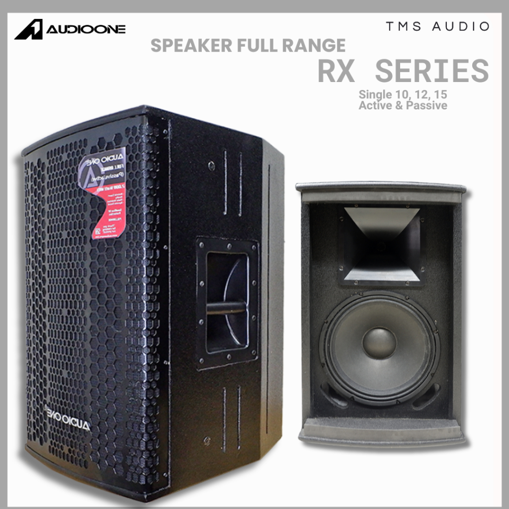 Jual Speaker AUDIOONE RX 110 -115 Speaker 10-15 Inch Aktif PAsif ...