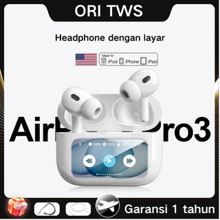 TWS Headset Bluetooth Super Bass ANC Touchscreen