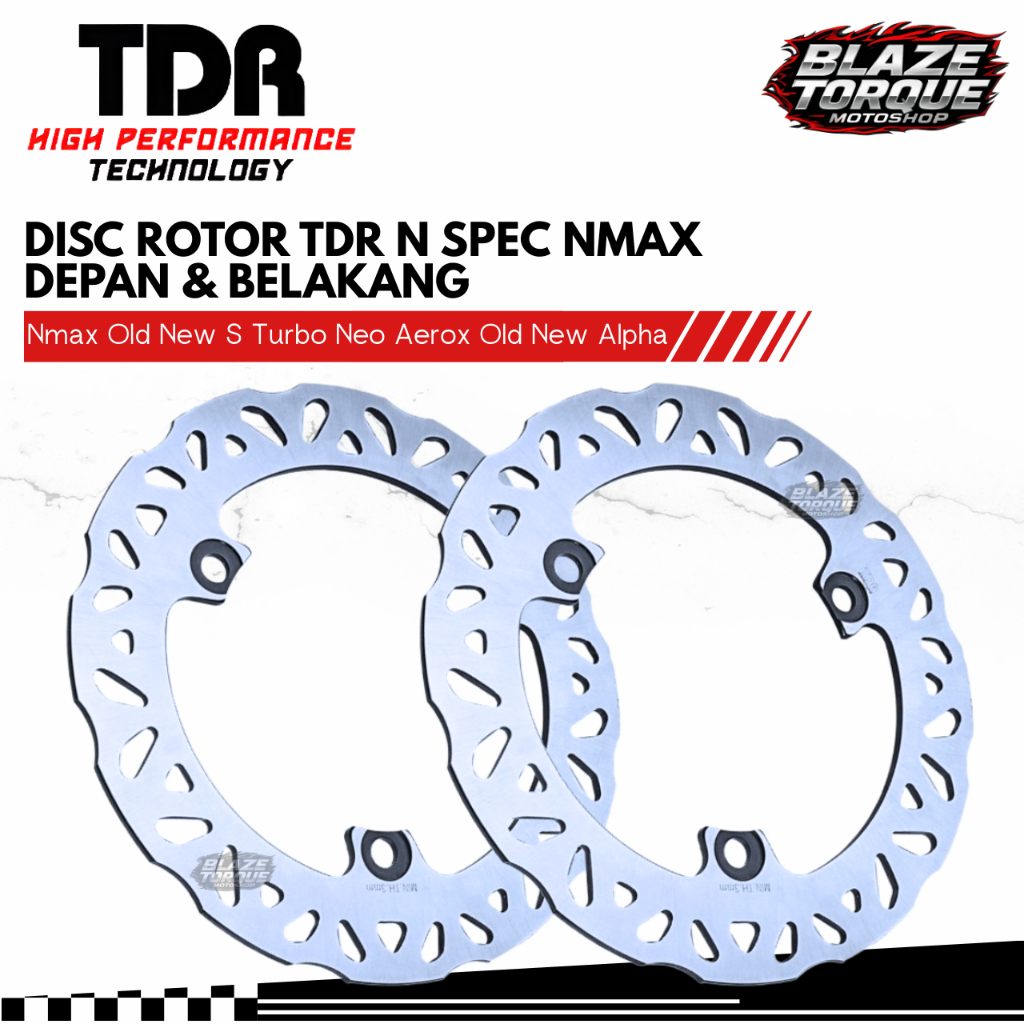 Jual Disc Rotor TDR N Spec 230mm New Nmax Depan & Belakang Original TDR ...