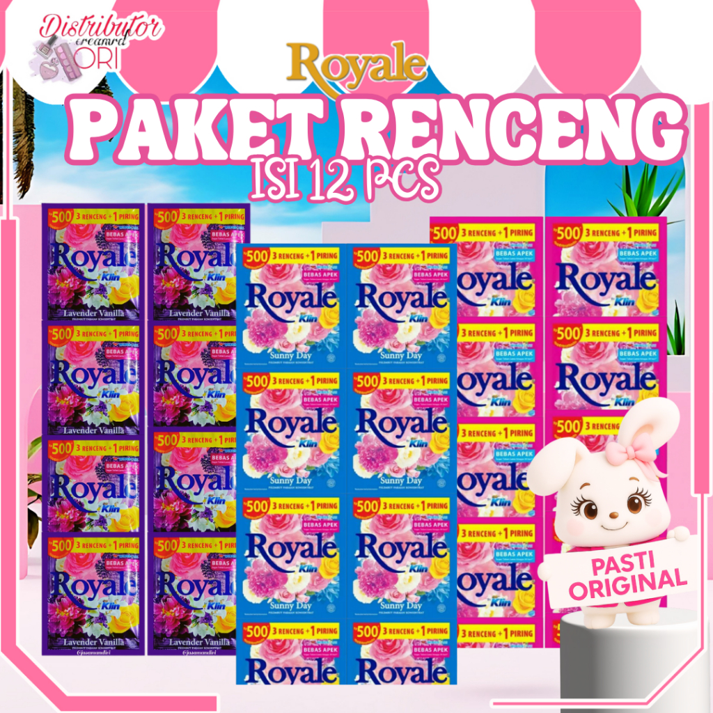 Jual [PAKET ISI 12] Royale Soft Renceng Bundle Bundling Hemat LUSINAN ...