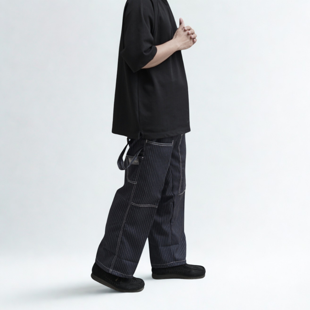 Jual Celana Carpenter Pants Unisex| Celana Reguler Pants Stripe yunka ...