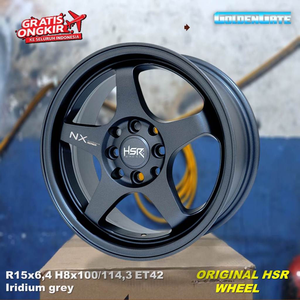 Jual Velg mboil r15 pcd 4x100 4x114,3 hsr kailolo untuk ayla, vios ...