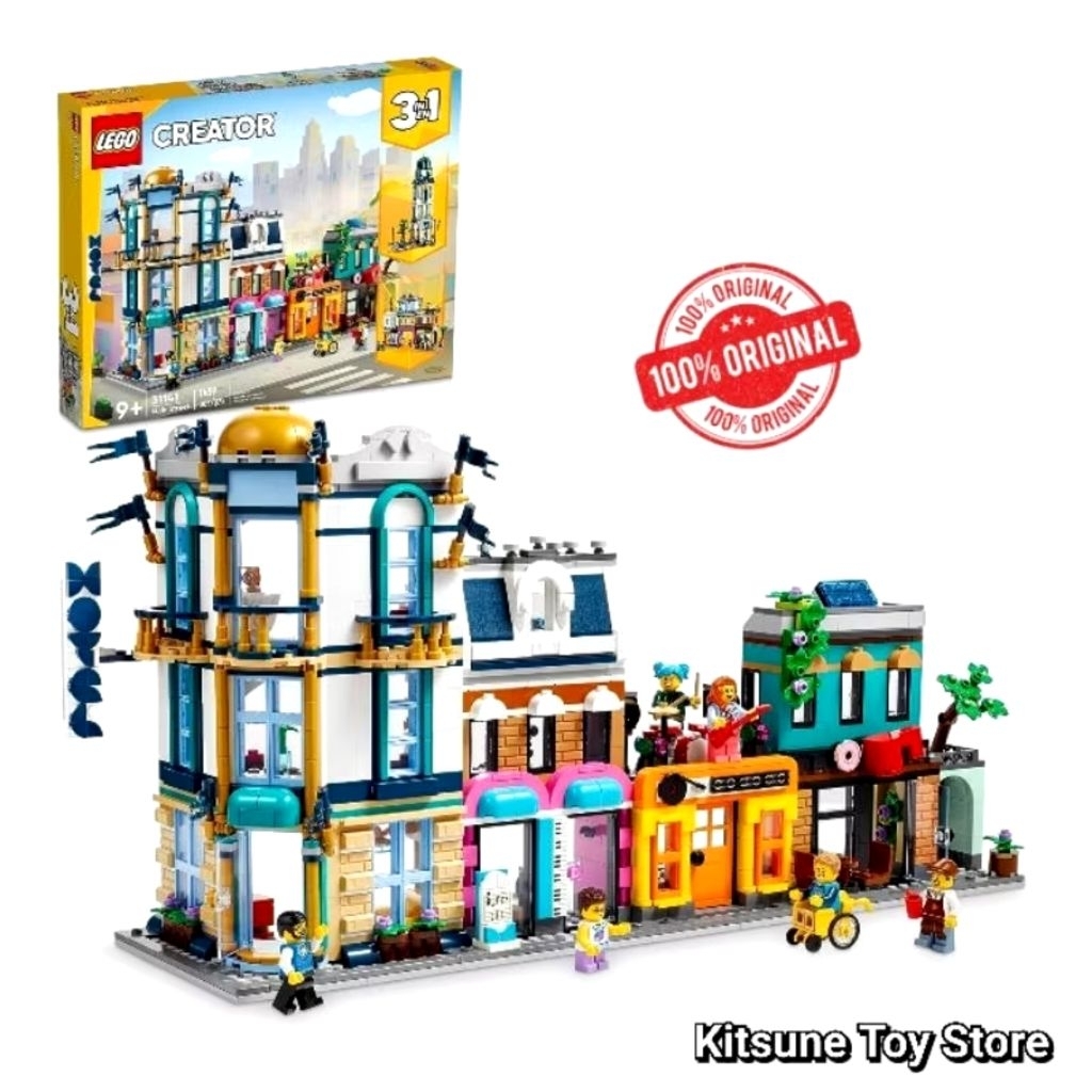 Jual Creator 3 in 1 Main Street 31141 Building Set Original - Mainan ...
