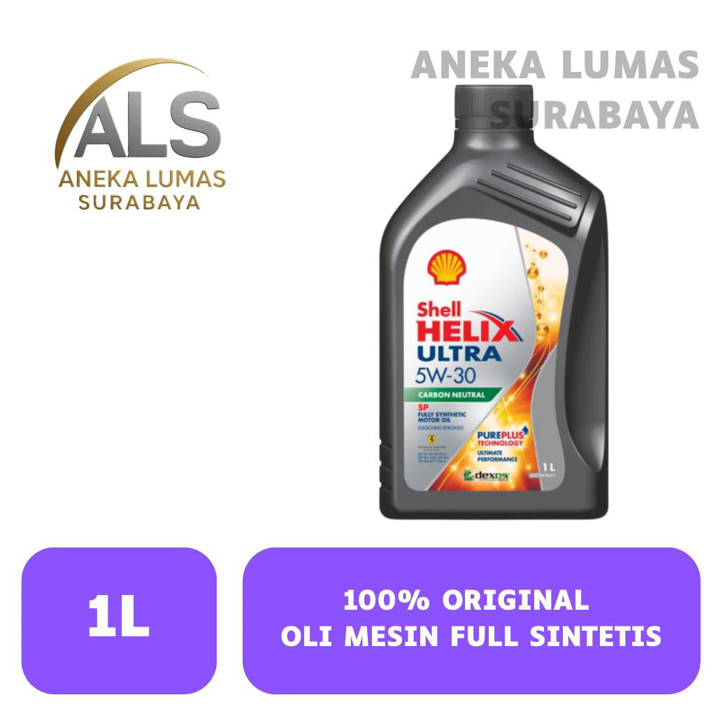 Jual Shell Helix Ultra 5w-30 1ltr / Oli Mesin Bensin Shell Helix Ultra ...