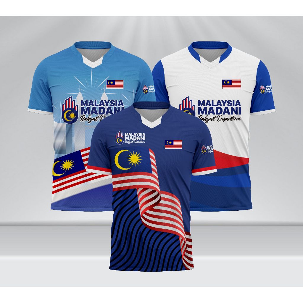 Jual Jersey Kemerdekaan MALAYSIA 2025 MALAYSIA MADANI RAKYAT DISANTUNI ...