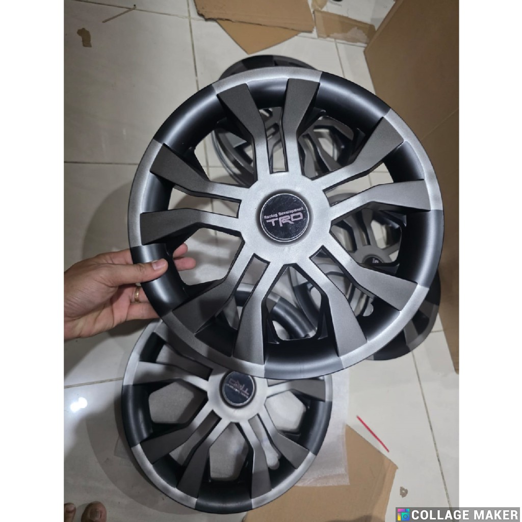 Jual Dop velg TRD Abu R13/R14 mobil universal terbaru | Shopee Indonesia