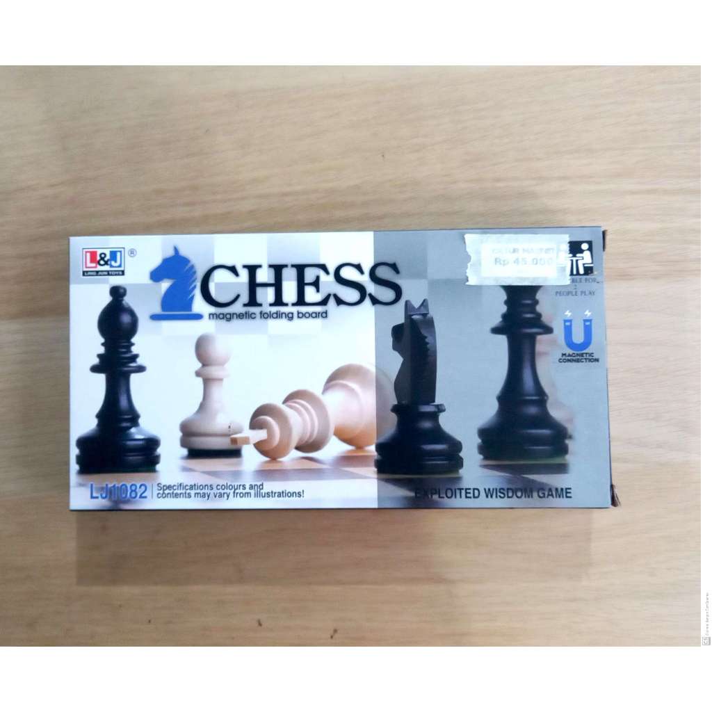 Jual Mainan Papan Catur Magnet cheess game | Shopee Indonesia
