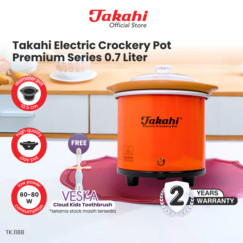 Jual Takahi Electric Crockery Pot Liter Premium Series (INSTAN