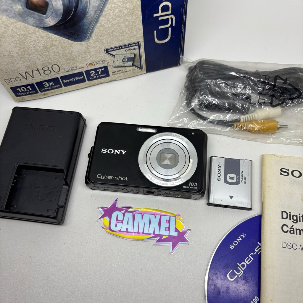 Jual Kamera Digital | Kamera Pocket | Camdig Sony W180 | Shopee Indonesia