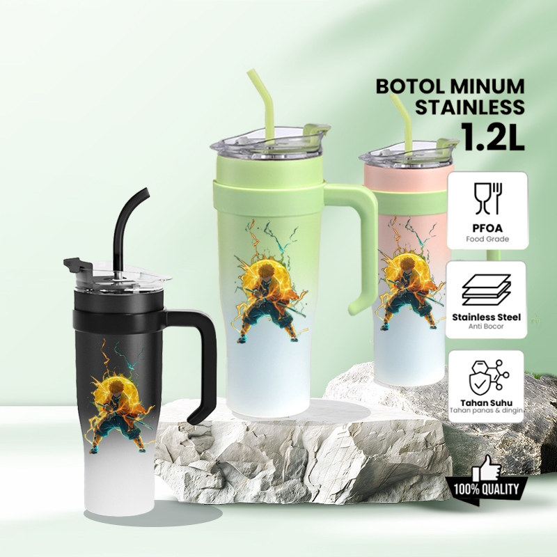 Jual Kaneki Ken Demon Slayer Tumbler Stainless Steel Botol Minum 1200ml ...