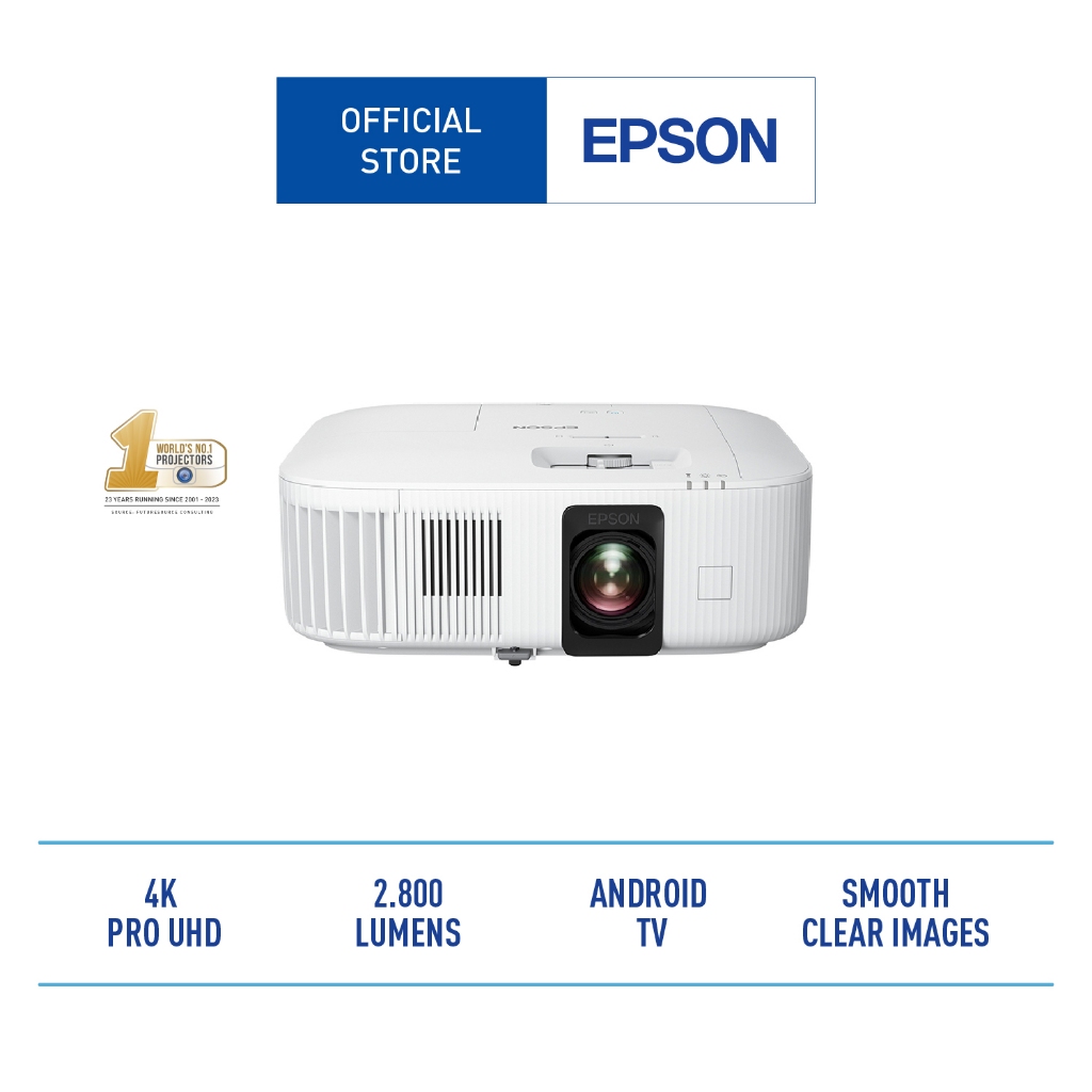 Epson Home Theatre EH-TW6250 4K PRO-UHD 3LCD Smart Gaming Projector