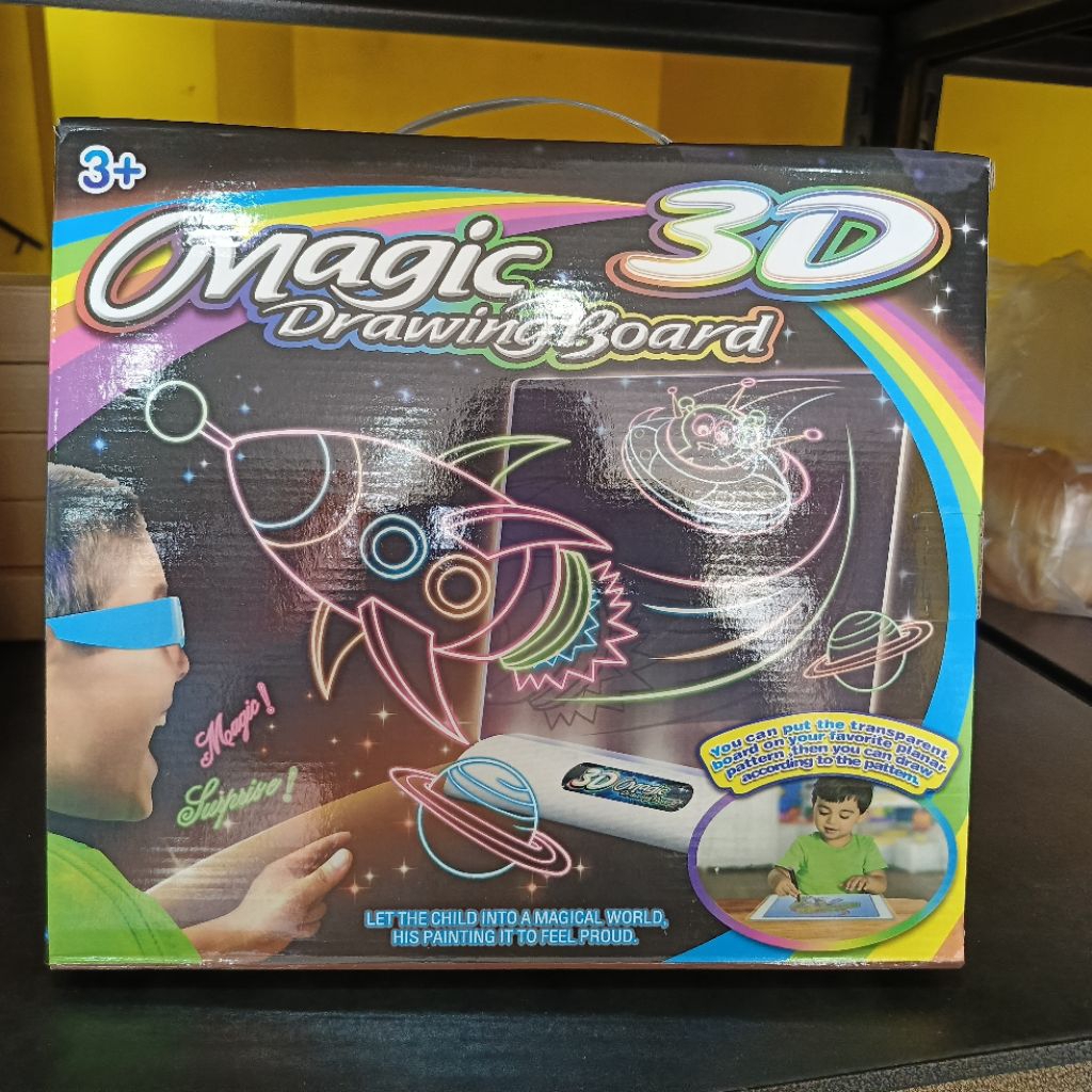 Jual Magic Drawing Board 3D | Shopee Indonesia