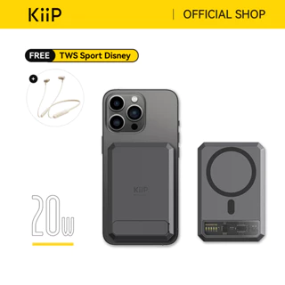 KiiP Wireless EW54 Power Bank Magnetic Magsafe 20W Fast Charging Type C PD 10000 mAh