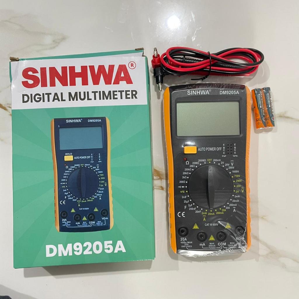 Jual Multimeter Digital SINHWA Avometer Multitester Alat Pengukur DM ...