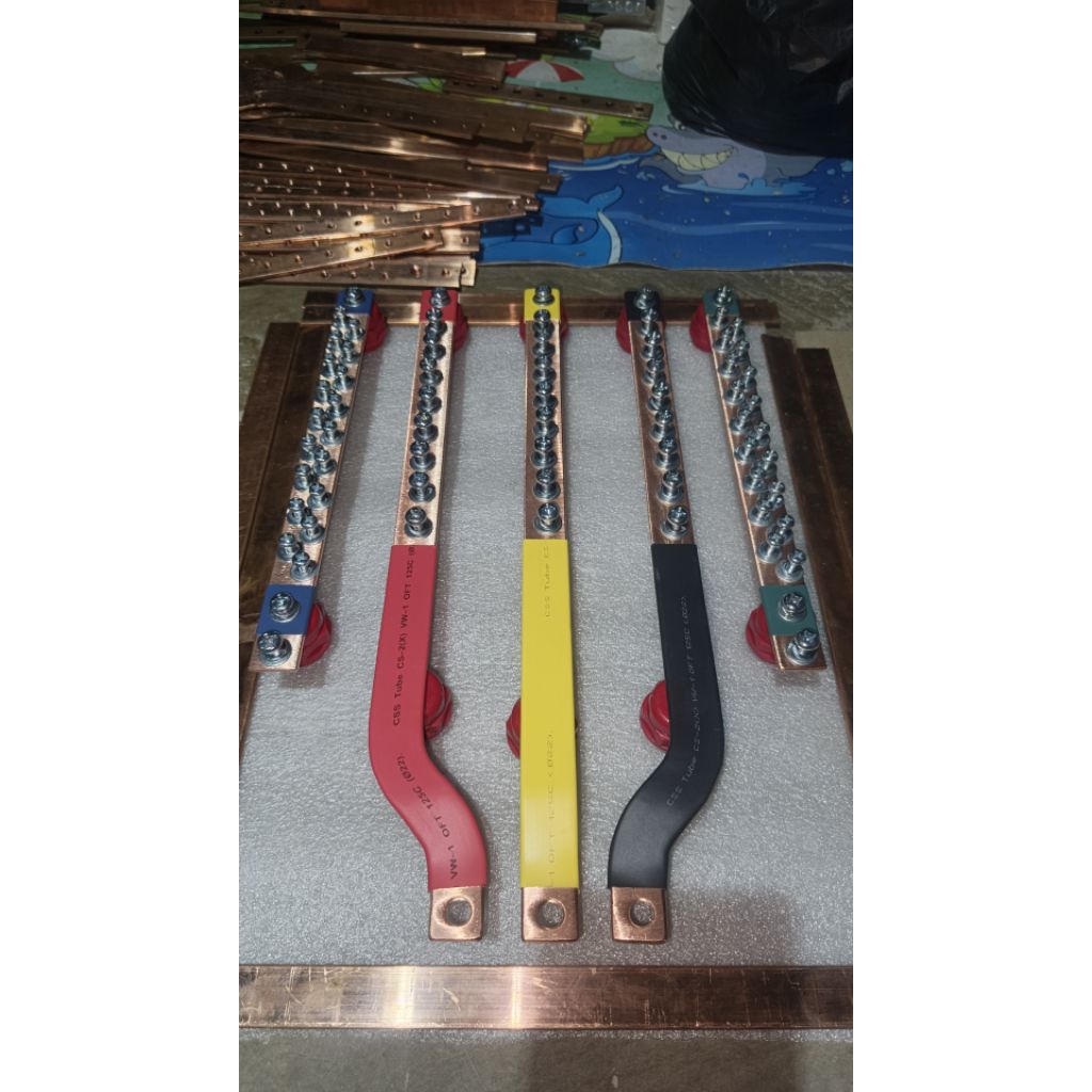Jual BUSBAR 3×20 RSTN + GROUND PANJANG 35CM UNTUK MCCB 125A | Shopee ...