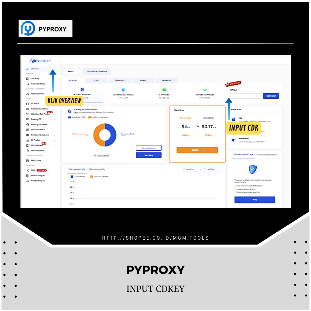 Jual PYPROXY 10 Gb | Shopee Indonesia