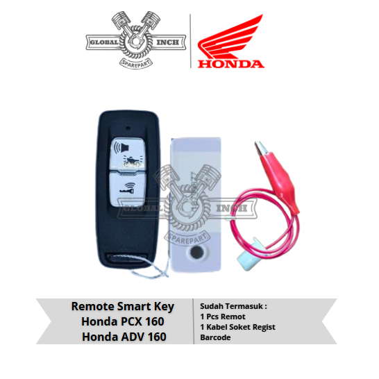 Jual Remote Keyless Honda PCX 160 | Honda ADV 160 35121-K1Z-N20 ...