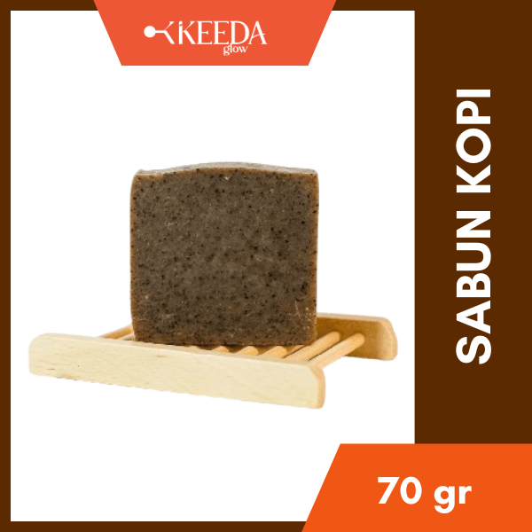 Coffee Scrub Soap - No SLS/SLES - Sabun Mandi Kopi Natural Handmade BPOM untuk Bekas Luka Strechmark