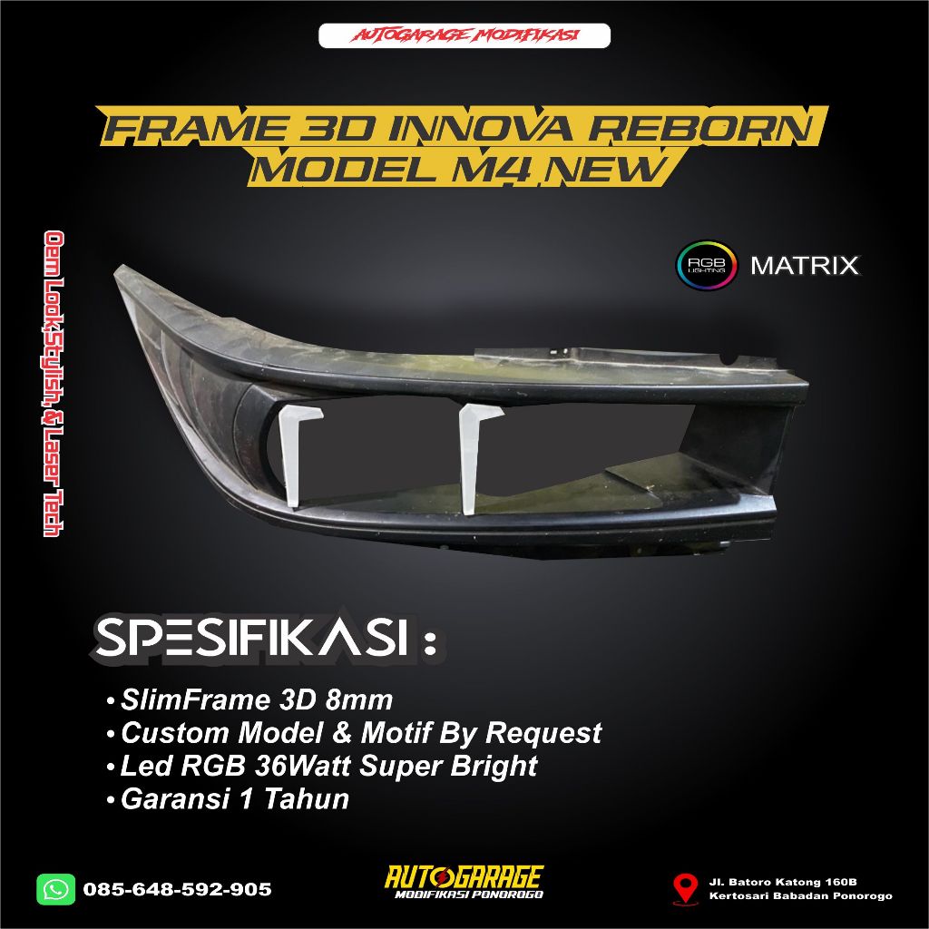Jual Frame 3D Innova Reborn M4 New 2025 | Shopee Indonesia