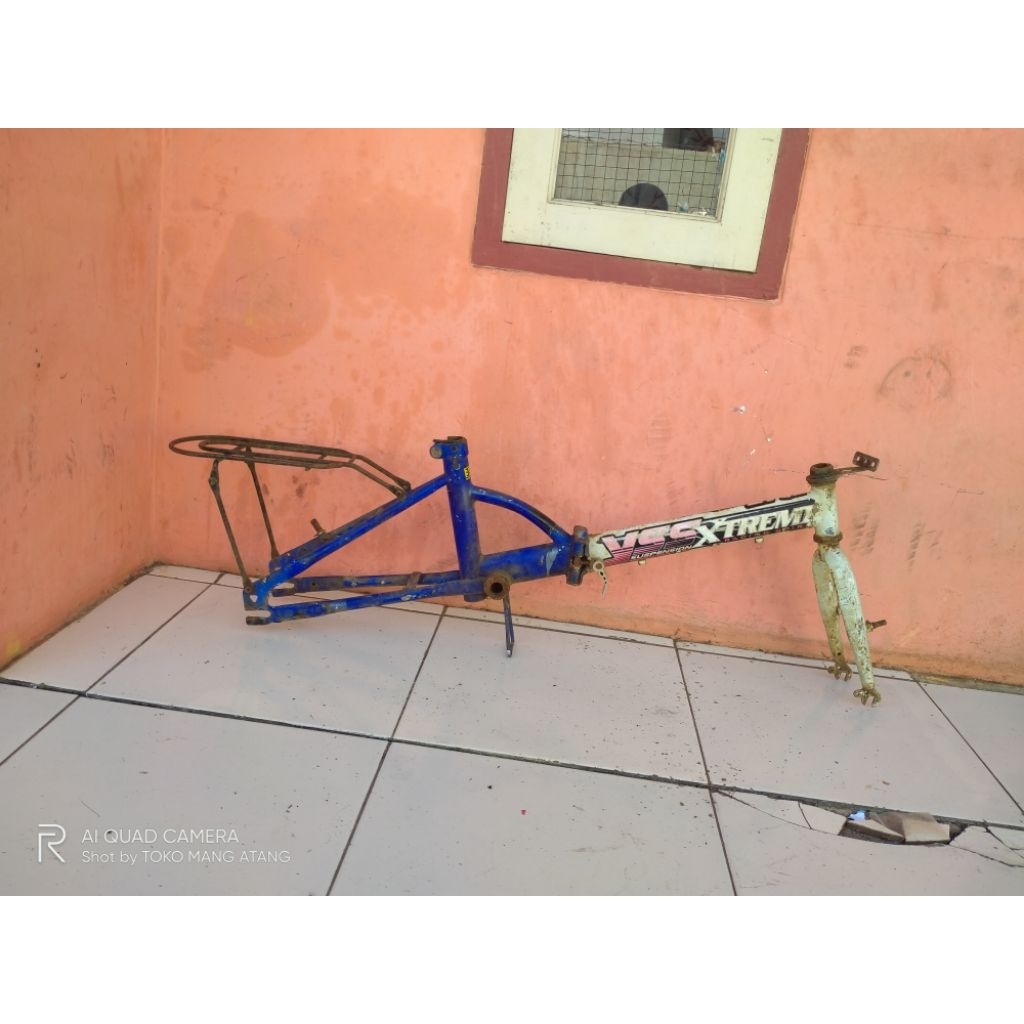 Jual Frame Fork Sepeda Lipat Seli Frame Lurus Ban 16