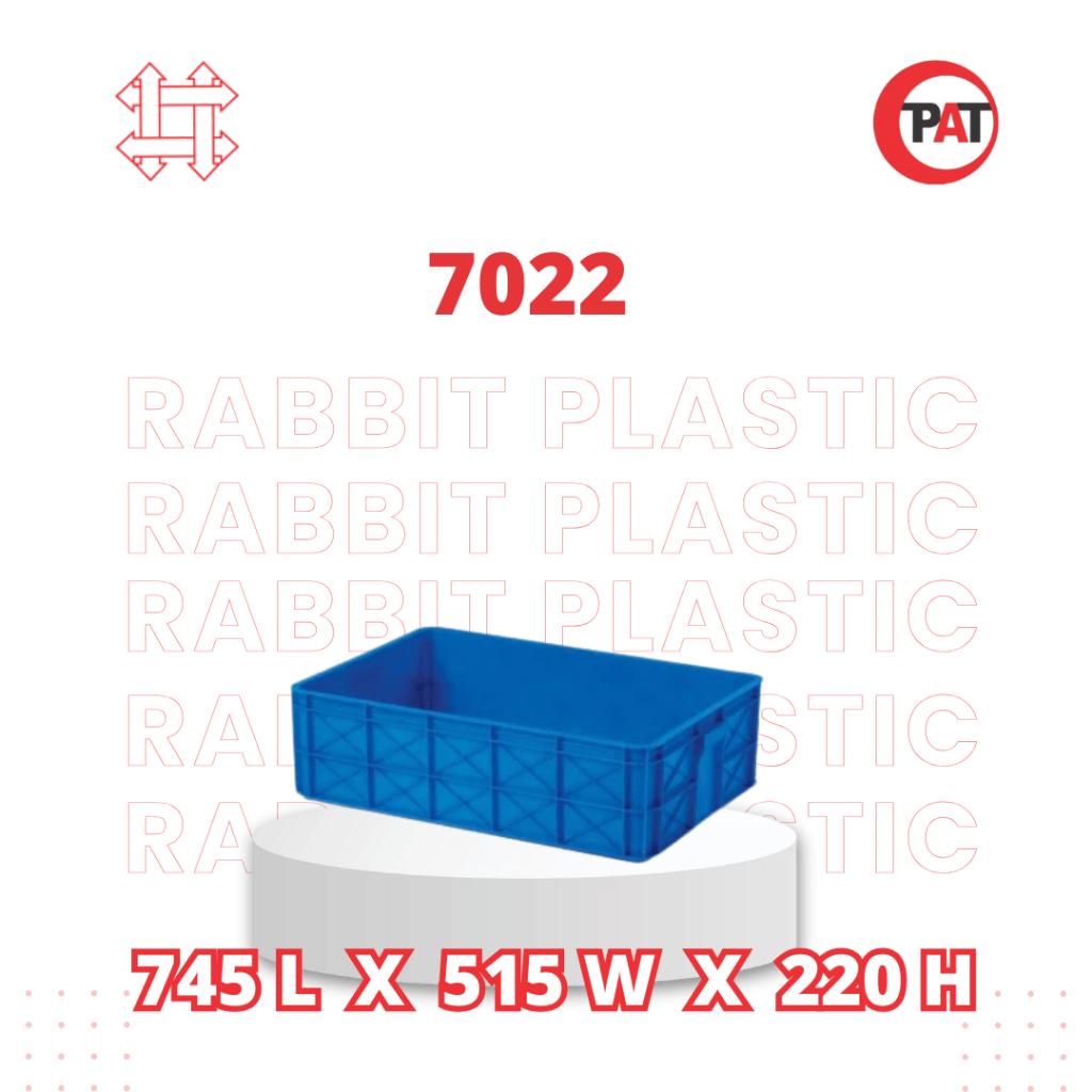 Jual Rabbit Container Plastik Rapat 7022 | Shopee Indonesia