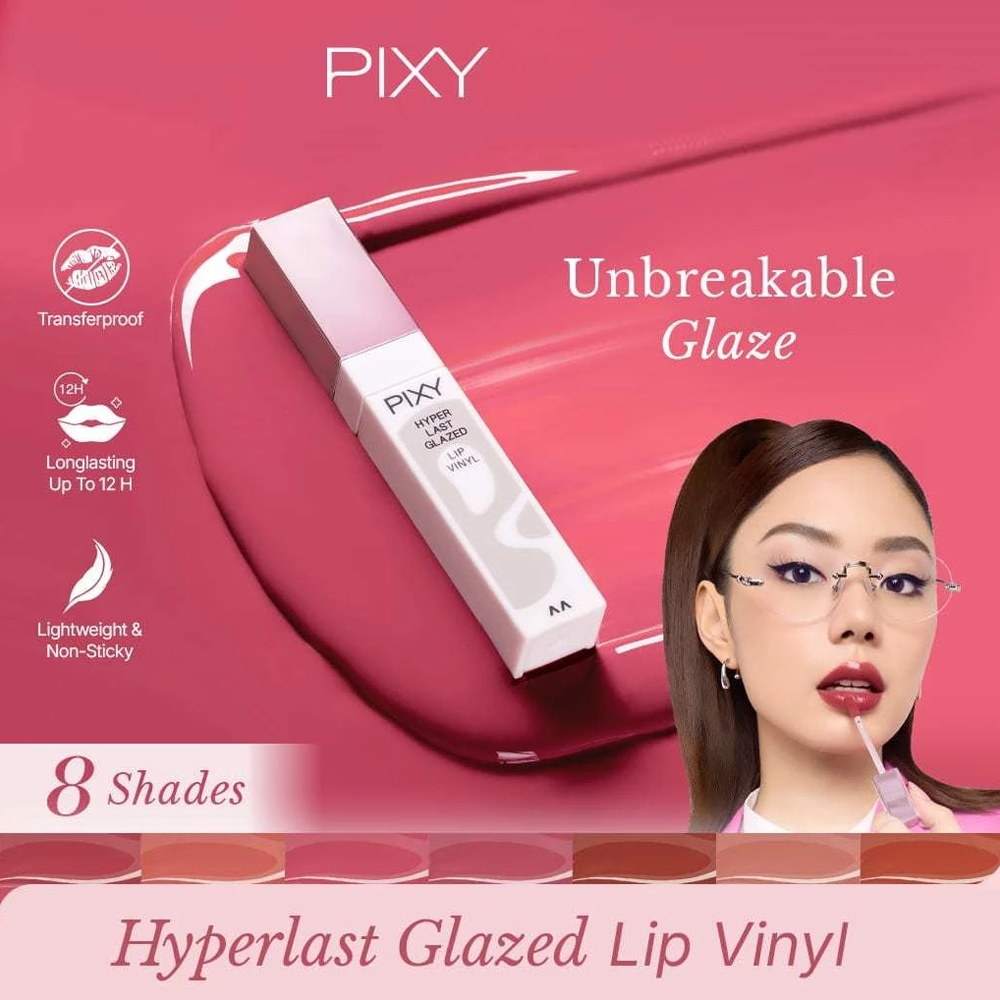 Jual [ BELIA ] PIXY Hyperlast Glazed Lip Vinyl | tahan lama ...