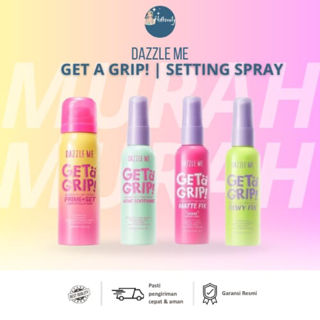 Jual [NEW] (COD) DAZZLE ME GET A GRIP MAKEUP SETTING SPRAY - SKIN STAY ...