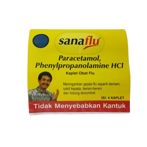 Jual SANAFLU TAB (1 STRIP = 4 TABLET) | Shopee Indonesia