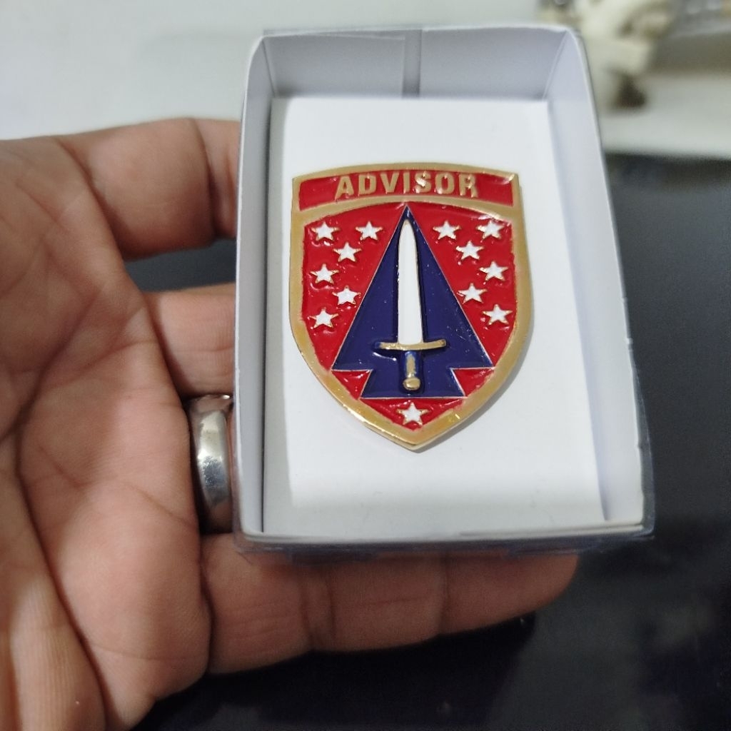 Jual brevet wing pin lencana advisor tni | Shopee Indonesia