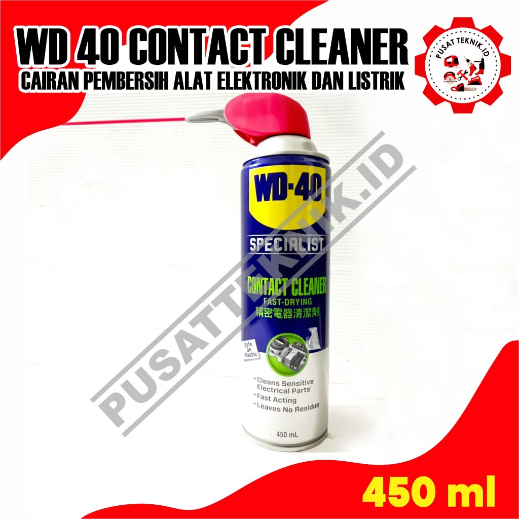 Jual WD-40 SPECIALIST CONTACT CLEANER 220ML 360ML 450ML WD 40 CAIRAN ...