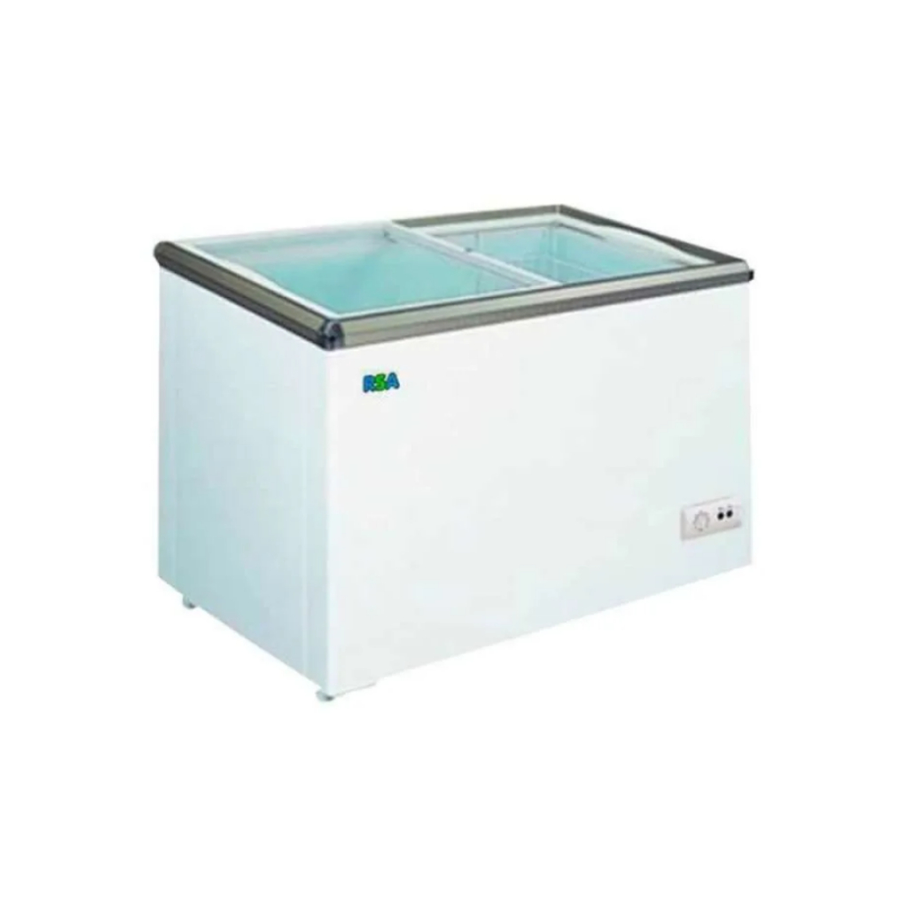 Jual RSA Sliding Flat Glass Freezer XS 200 171 Liter Low Watt Garansi ...
